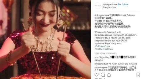 dolce gabbana spot cina|dolce and gabbana cancels show.